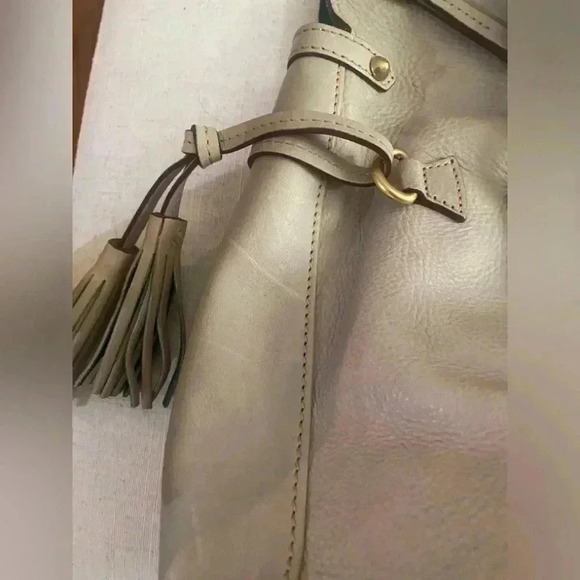 Dooney and Bourne Grey Florentine Large Satchel - Picture 12 of 13